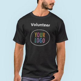 Unisex Volunteer T - Shirt Benutzerdefiniertes Log