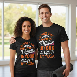 "Unisex Yoga Motivation T-Shirt" T-Shirt