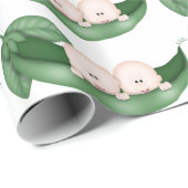 Unisex Zwillingsbabys Packpapier (Rolleneckpunkt)