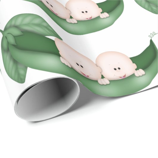 Unisex Zwillingsbabys Packpapier (Rolleneckpunkt)