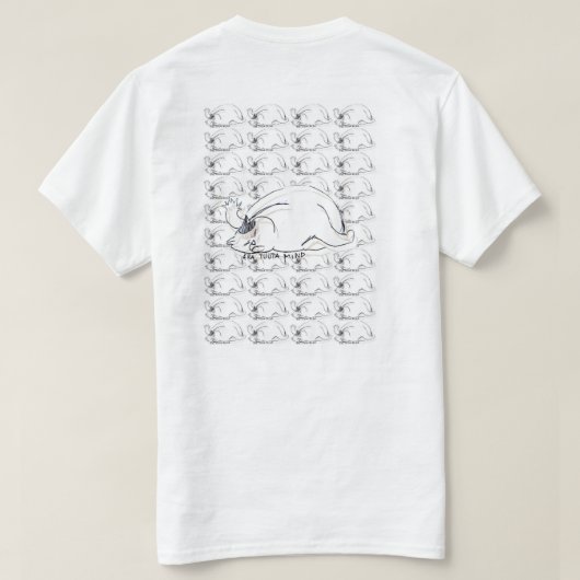 UnisexGhibli, das "angeredet wurde, störte die T-Shirt (Design Rückseite)