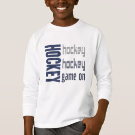 Unisexhockey-Spiel auf KinderT-Shirt T-Shirt
