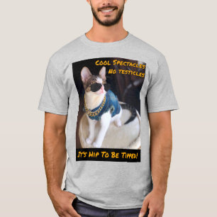 UNISEXkatze RETTUNG TNR "es ist angesagt gespitzt T-Shirt