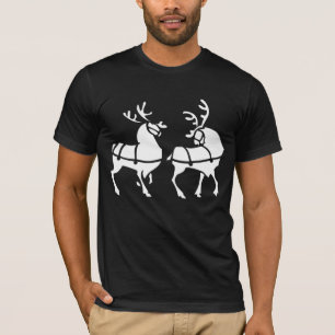 Unisexren-Shirt-festliches WeihnachtsShirt T-Shirt
