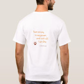 UnisexSekhmet dunkle T, Bio Baumwolle 2 versah mit T-Shirt (Rückseite)