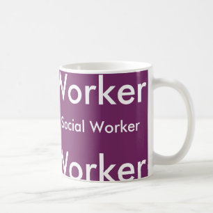 Unisexsozialarbeiter-Tasse Kaffeetasse