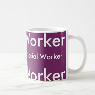 Unisexsozialarbeiter-Tasse Kaffeetasse