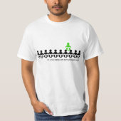 Unisexstatistik-T - Shirt (Vorderseite)
