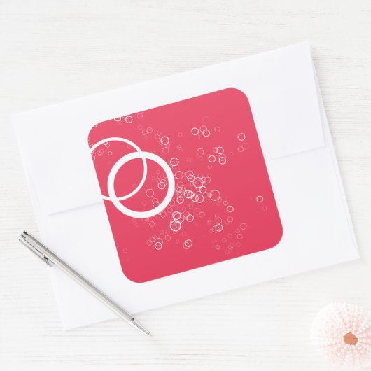 Unison-Aufkleber (groß) Quadratischer Aufkleber (Umschlag)