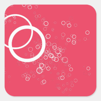 Unison-Aufkleber (groß) Quadratischer Aufkleber