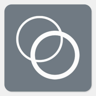 Unison-Aufkleber Quadratischer Aufkleber