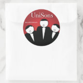 UniSons A Cappella Sticker (Tasche)