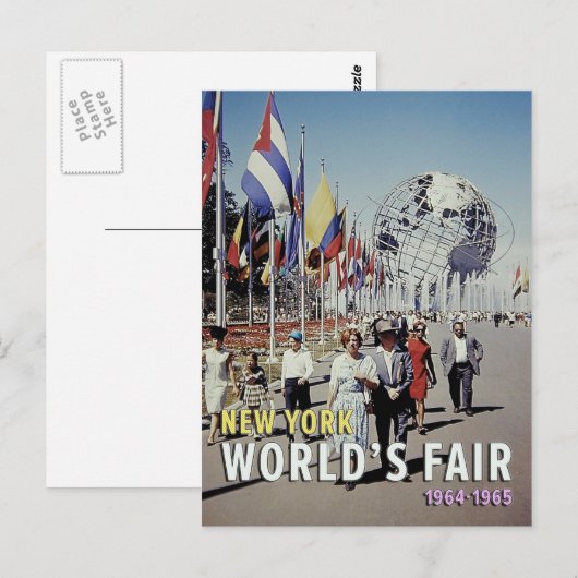 Unisphere Postkarte (Vorne/Hinten)