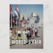 Unisphere Postkarte (Vorderseite)