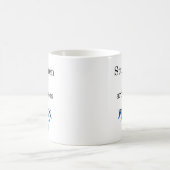 Unispruch "arbeitslos mit WLAN" Studenten Kaffeetasse (Mittel)