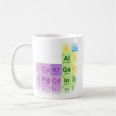 Unispruch "Kaffee" Student Geschenk, Studenten Kaffeetasse (Links)