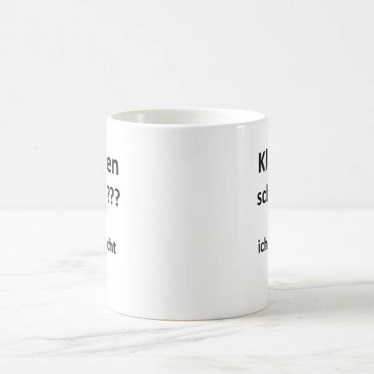 Unispruch "Klausuren schieben?" Geschenk Studenten Kaffeetasse (Mittel)