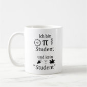 Unispruch "MINT Student" Geschenk, Studenten Kaffeetasse (Links)