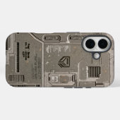 UNIT-77 #002: Orbital Bastion 2152 Case-Mate iPhone Hülle (Rückseite (Horizontal))
