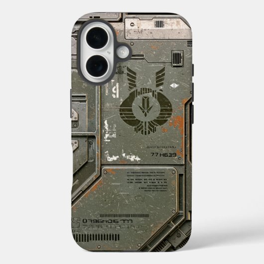 UNIT-77 #004: Vanguard Shield 77 Case-Mate iPhone Hülle (Rückseite)