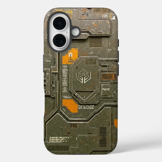 UNIT-77 #005: Gefahrensektor CKE-145 Case-Mate iPhone Hülle (Rückseite)