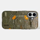 UNIT-77 #005: Gefahrensektor CKE-145 Case-Mate iPhone Hülle (Rückseite (Horizontal))