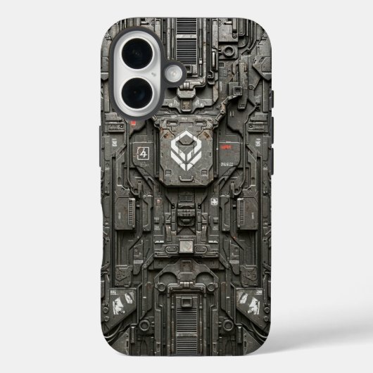 UNIT-77 #018: Signal Parallax Gate Case-Mate iPhone Hülle (Rückseite)