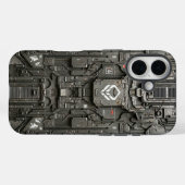 UNIT-77 #018: Signal Parallax Gate Case-Mate iPhone Hülle (Rückseite (Horizontal))