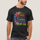 Unit Clerk Sparkle T-Shirt (Vorderseite)