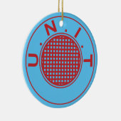 UNIT Ornament Blau (Rechts)