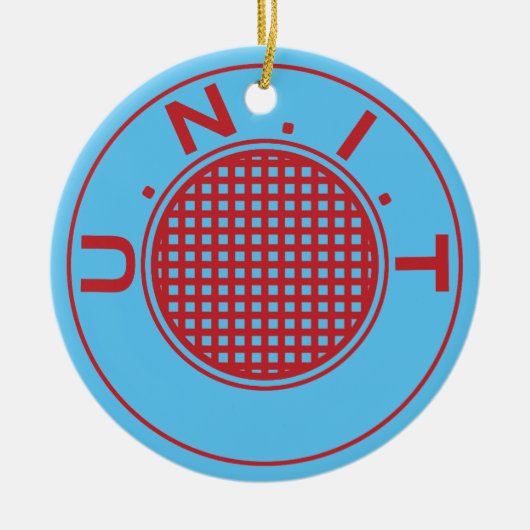 UNIT Ornament Blau (Vorne)