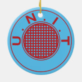 UNIT Ornament Blau (Hinten)