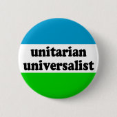 Unitarian universalistisch button (Vorderseite)