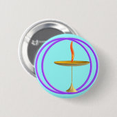 Unitarian universalistisch button (Vorne & Hinten)