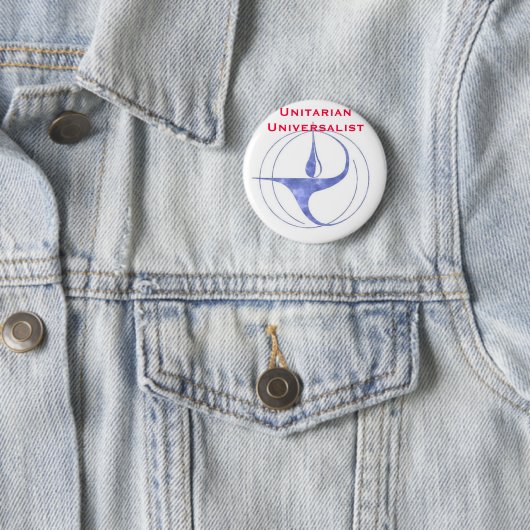 Unitarian universalistisch button (Beispiel)