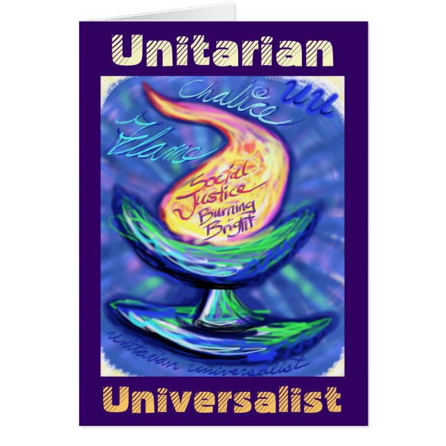 Unitarischer universalistischer Chalice (Vorne)