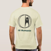 Unitarischer universalistischer Humanist, T - T-Shirt (Rückseite)