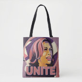 Unite - Kamala Harris Walz 2024 Tote Bag Tasche (Vorderseite)