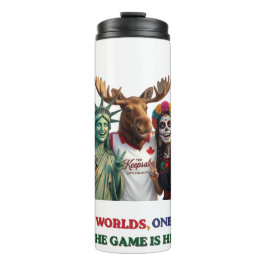 United 2026 Unity Selfie Wasserflasche Thermosbecher