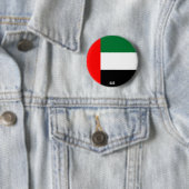 United Arab Emirates Flag Charming Patriotic Button (Beispiel)