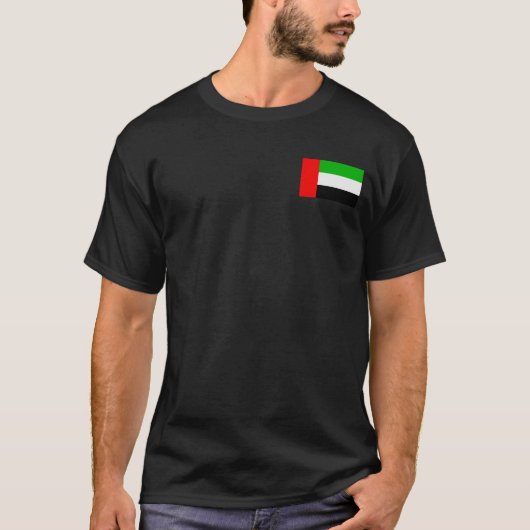 United- Arab Emiratesflaggen-T - Shirts und (Vorderseite)