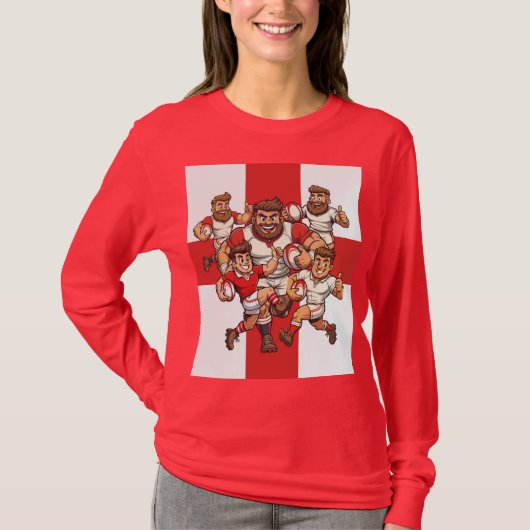 United Charge Rugby Team Spirit T-Shirt (Vorderseite)