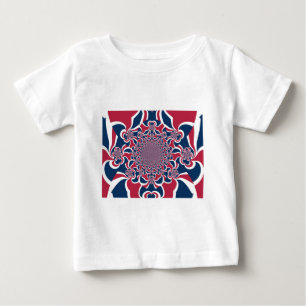 United Colors: Farbintensives globales Muster Baby T-shirt