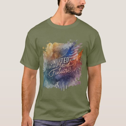 United Dreams, Stolz Future I T - Shirt (Vorderseite)