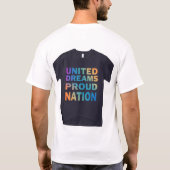 United Dreams Strong Hearts T-Shirt (Rückseite)