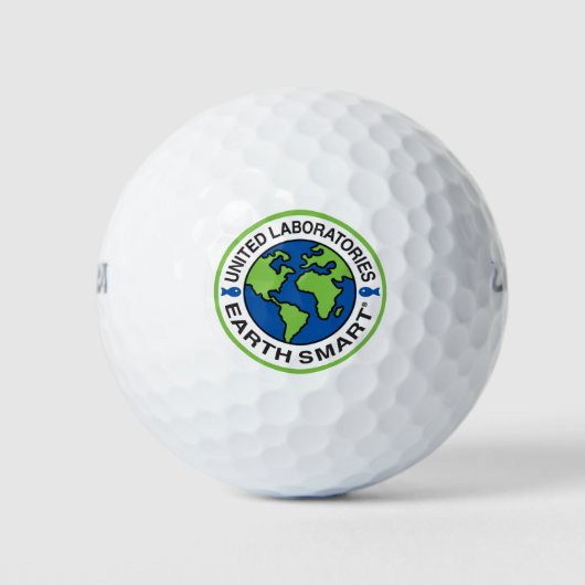 United Earth Smart Wilson Golf Balls Golfball (Vorderseite)