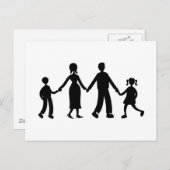 United Family Postkarte (Vorne/Hinten)