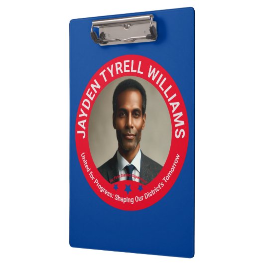 United for Progress: Shaping Our District's Fate Klemmbrett (Links)