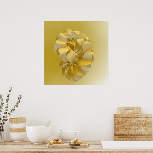 United Gold Poster (Küche)