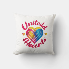 United Hearts Kissen